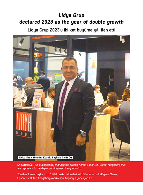 Lidya Grup 2023'ü 2 kat büyüme yılı ilan etti
