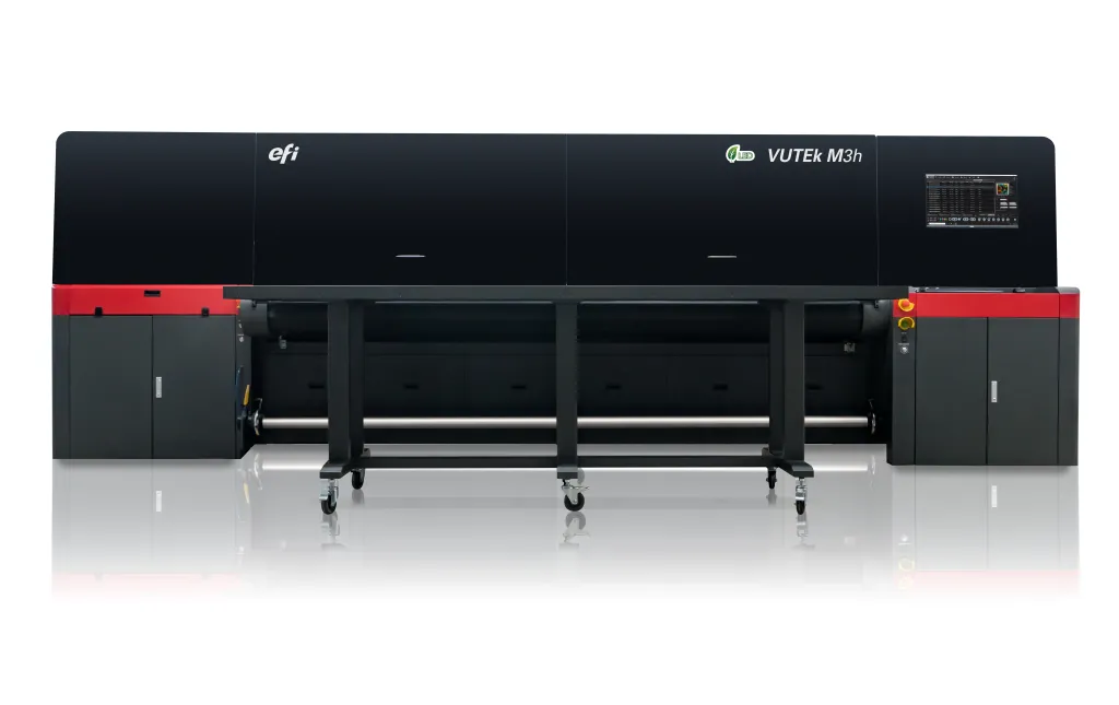 EFI VUTEk M3h — Hibrit LED UV Baskı Makinesi